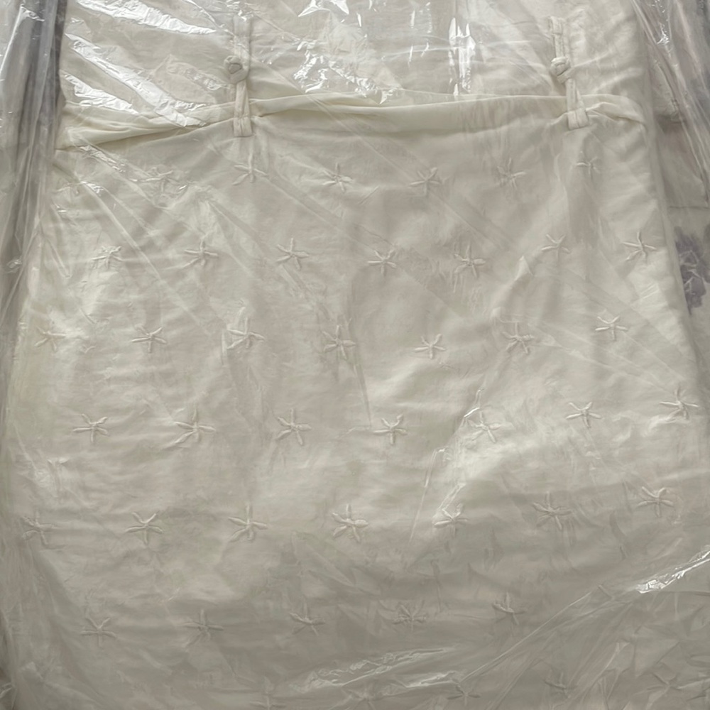 Gently Used - Two Twin Size Pottery Barn Duvet Covers with Matching Pillow Sham